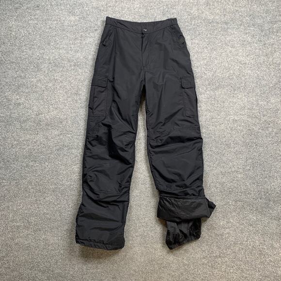 Rawik Snow Pants Mens Small Black Nylon Snowboarding Skiing Insulated Waterproof - Picture 2 of 16